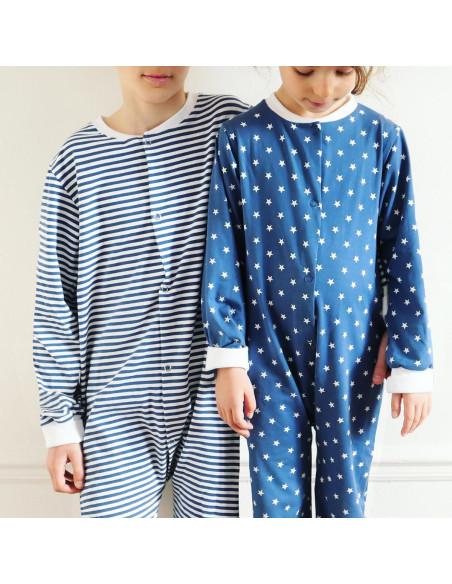 Modello di pigiama combinato unisex Gaby - Ikatee