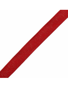 Cinturino in cotone scintillante per borsa - Rosso 2