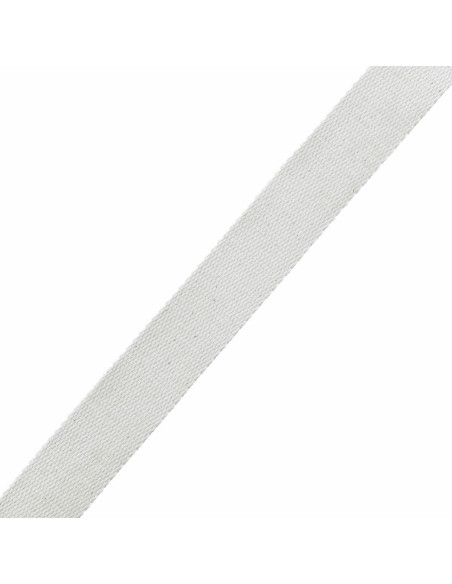 Cinturino in cotone scintillante per borsa - Bianco