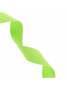 Cinturino in cotone scintillante per borsa - Verde
