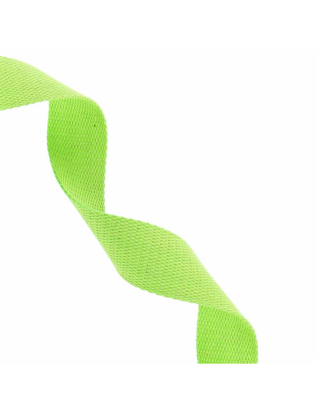 Cinturino in cotone scintillante per borsa - Verde