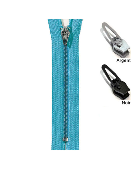 Cursore di ricambio a clip ZlideOn 4C per chiusura con denti a spirale in nylon