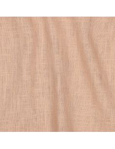 Tissu lin coton lavé - Nude 2