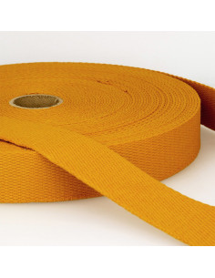Cinghia in cotone per borse - Senape