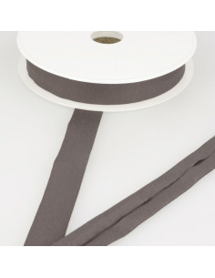 Viscosa jersey sbieco - Marrone scuro