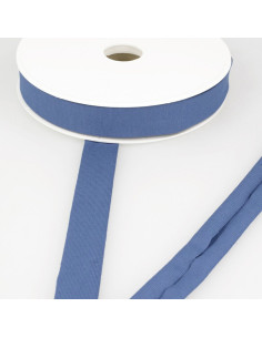 Viscosa jersey sbieco - Blu
