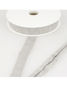 Viscosa jersey sbieco - Grigio topo
