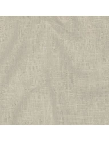 Tissu lin coton lavé - Écru