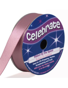 Nastro di raso Celebrate rosa antico - 13 mm x 6 metri