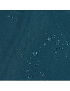 Tissu toile imperméable - Bleu pétrole