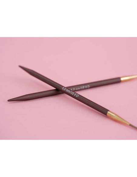 Aiguilles circulaires fixes addi Mystic Lace
