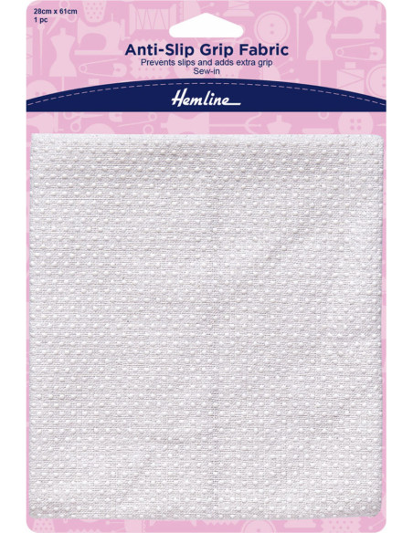 Tessuto antiscivolo da cucire per pigiami e pantofole - 28 cm x 61 cm