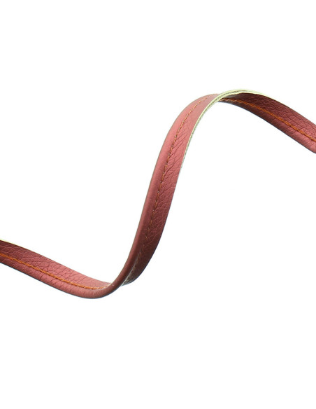 Bordino similpelle - Mattone