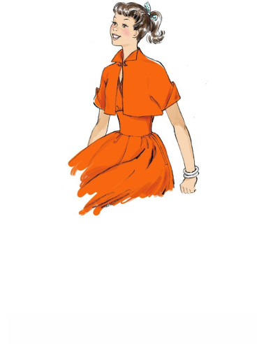 Modello di abito e giacca - Butterick 6682