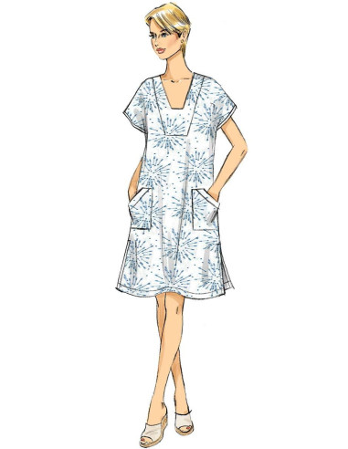Modello di tunica e caftano - Butterick 6683