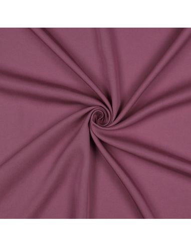 Tissu tencel effet peau de pêche - Framboise