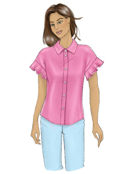 Modello di top - Butterick 6686