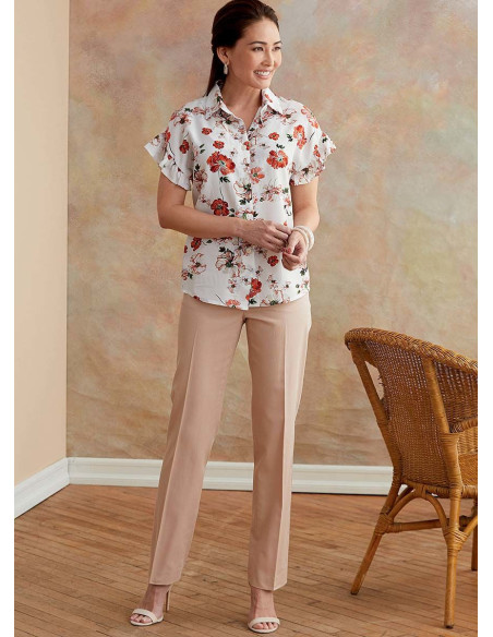 Modello di top - Butterick 6686
