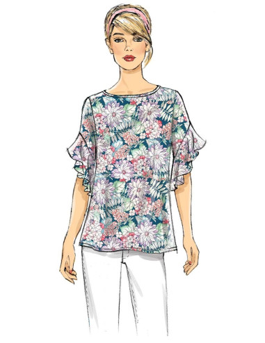Modello di top - Butterick 6687
