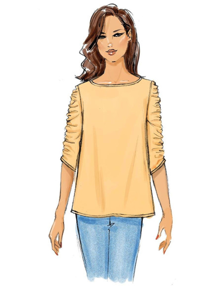 Modello di top - Butterick 6687