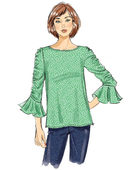 Modello di top - Butterick 6687