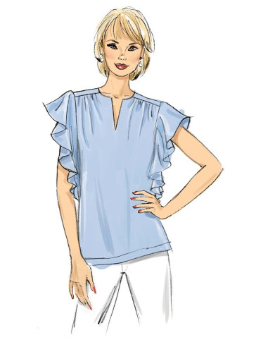 Modello di top - Butterick 6688