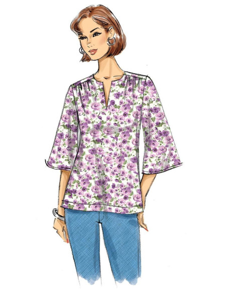 Modello di top - Butterick 6688