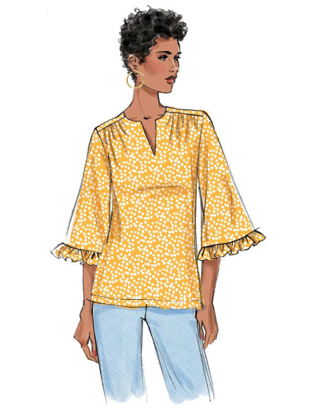 Modello di top - Butterick 6688