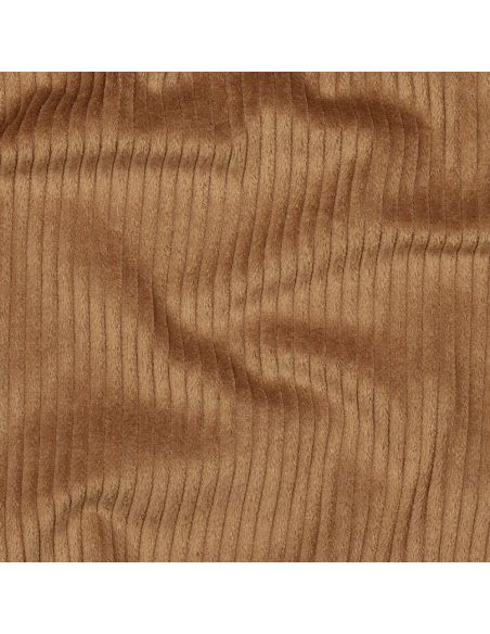 Tessuto velluto a coste di cotone - Cioccolato