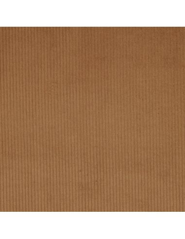 Tessuto velluto a coste di cotone - Cioccolato