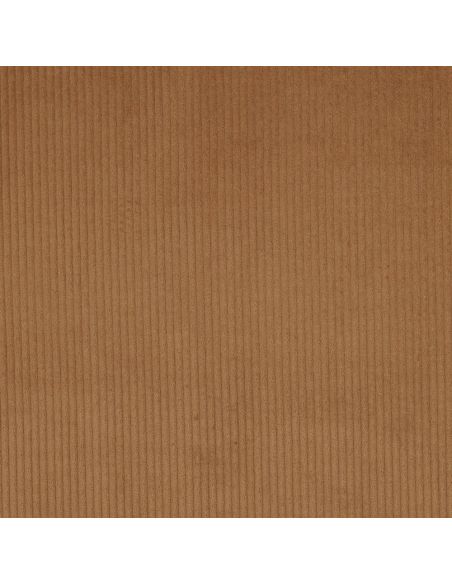 Tessuto velluto a coste di cotone - Cioccolato