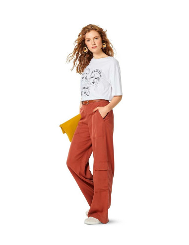 Modello di pantaloni ampi - Burda 6250