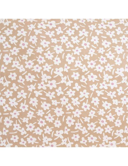 Nappe toile cirée Captain Cook Happy Days - Mocha