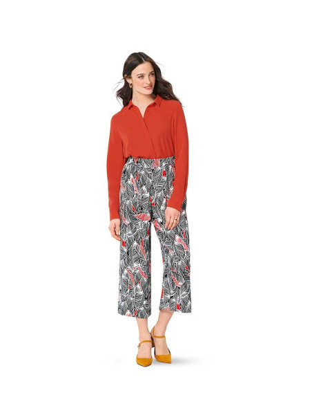 Modello di pantaloni ampi - Burda 6283
