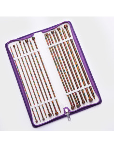 Set di ferri dritti in legno Symfonie KnitPro