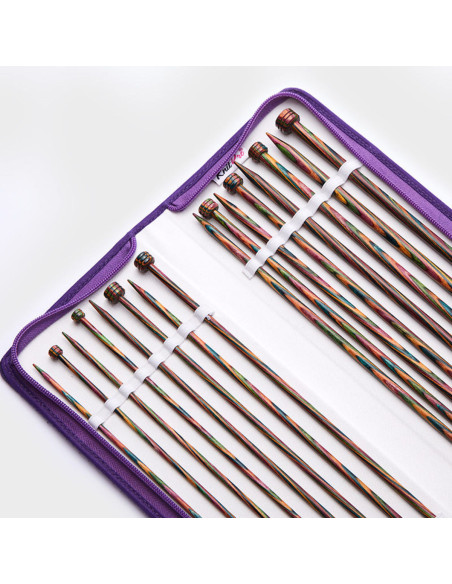 Set di ferri dritti in legno Symfonie KnitPro