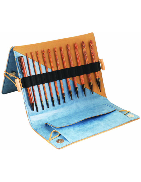 Astuccio di uncinetti tunisini Ginger KnitPro