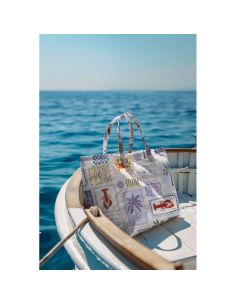 Toile de coton canvas - Patchwork estival 2