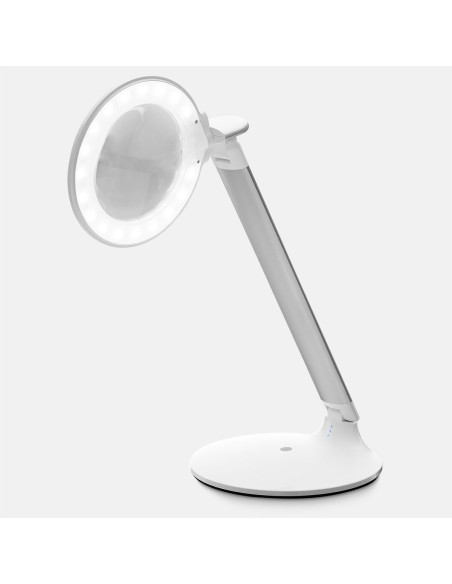 Lampada con lente d'ingrandimento ricaricabile Halo Go Daylight