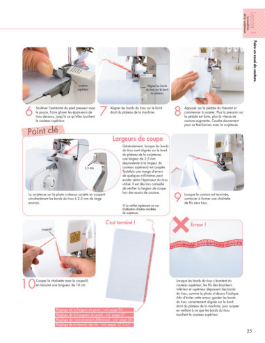 Libro cucire con la tagliacuci è molto semplice