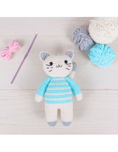 Kit de crochet amigurumi - Chat