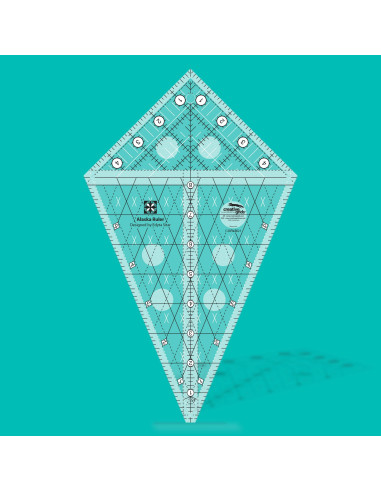 Règle Non-Slip Alaska Ruler Creative Grids