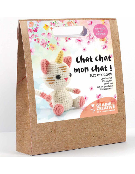 Kit per uncinetto - Gatto gatto il mio gatto!