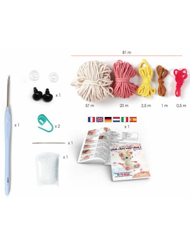 Kit per uncinetto - Gatto gatto il mio gatto!