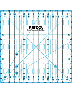 Righello patchwork Rascol 15 x 15 cm