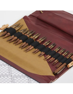 Set di ferri circolari corti KnitPro Deluxe Ginger 2