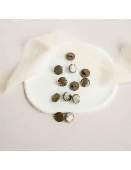 Bottone di stivaletto glitterato oro - Botton d'oro
