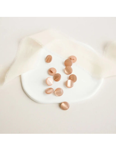 Bottone di stivaletto glitterato oro - Botton d'oro