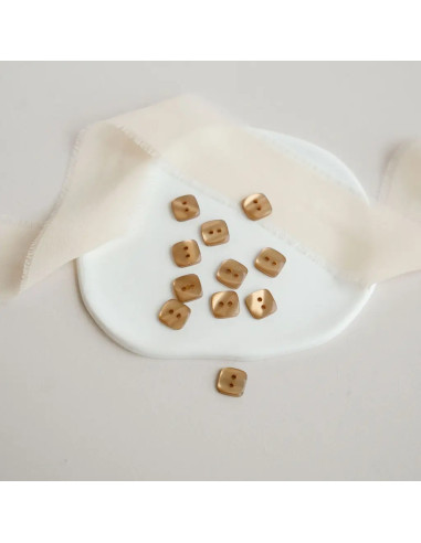 Bottone di stivaletto glitterato oro - Botton d'oro