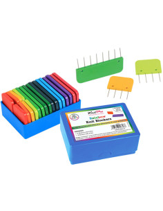 Blocchi per maglieria arcobaleno KnitPro